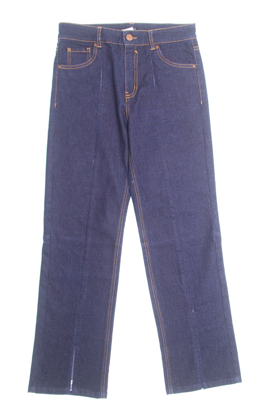 Jeans Amitié de la taille 36, de couleur bleu marine de denim