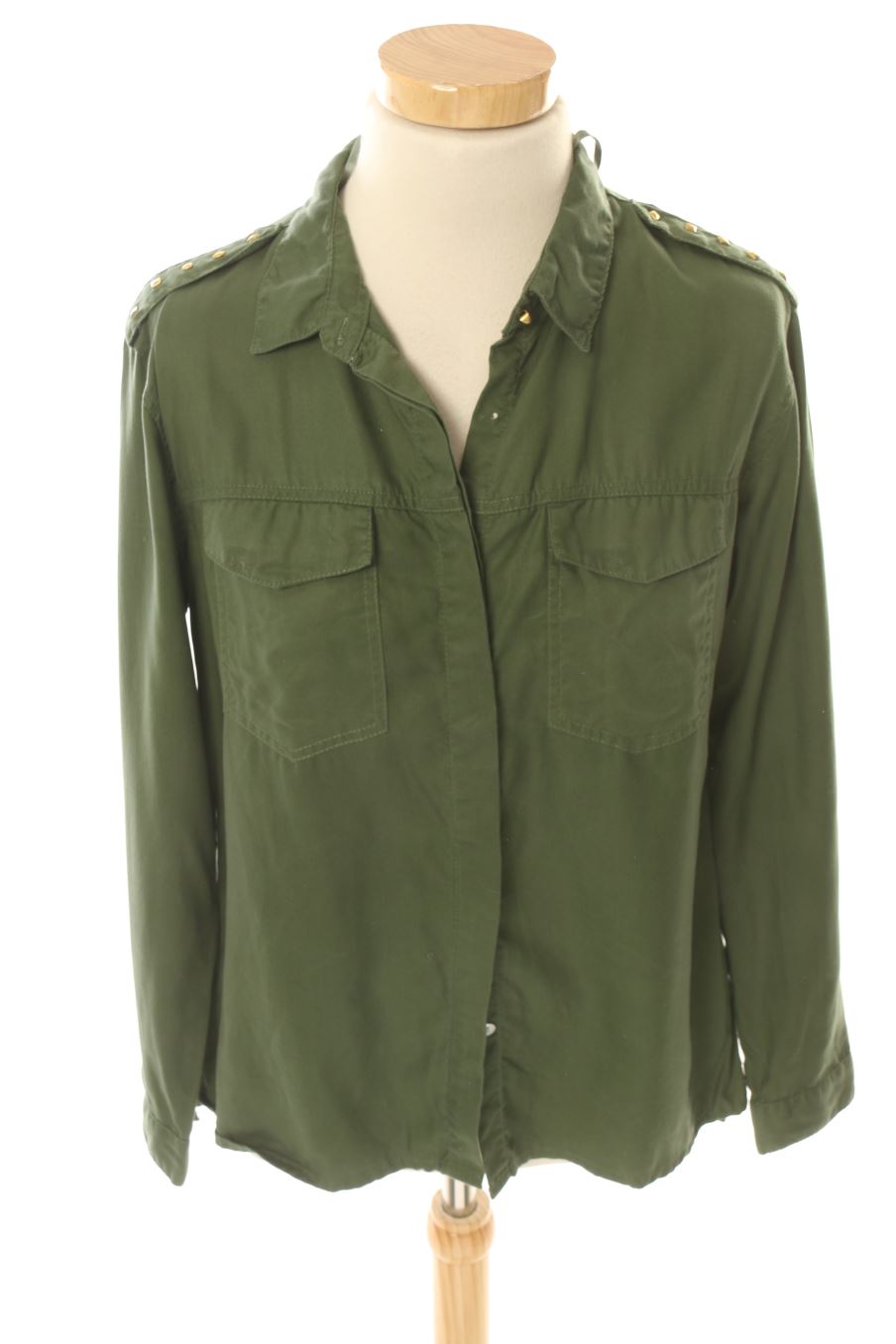 Chemise Fórmula Joven de la taille 36, de couleur vert