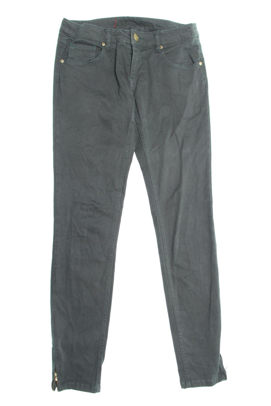 Vaqueros de Amisu de la talla 36, de color verde de ropa vaquera