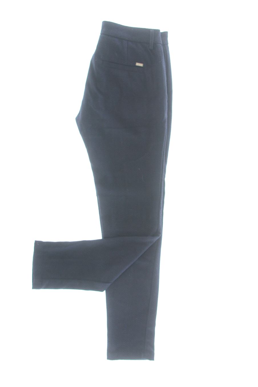 Pantalon Reiko de la taille 34, de couleur bleu marine