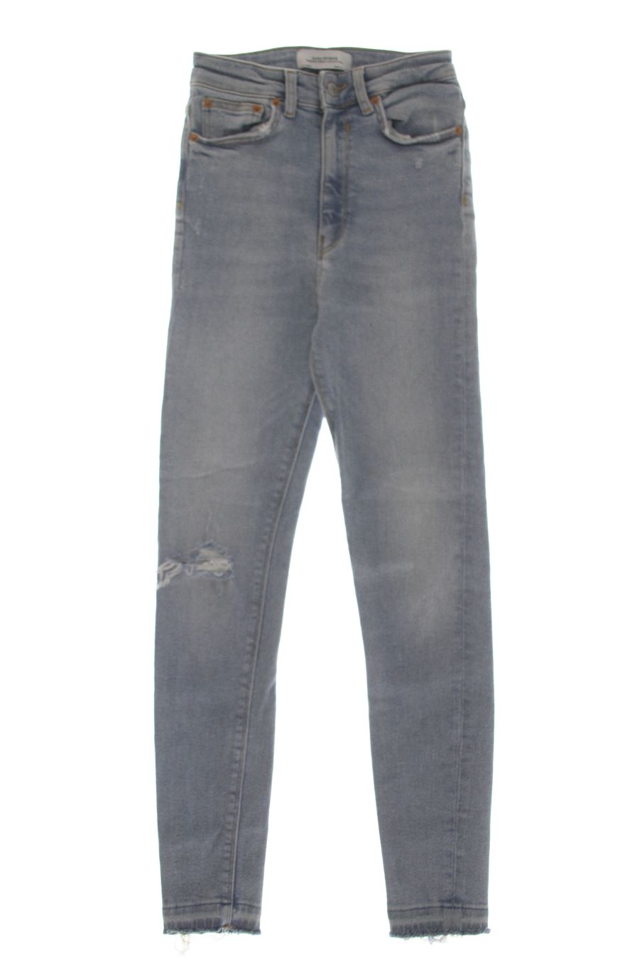 Vaqueros de Zara de la talla 34, de color azul de ropa vaquera
