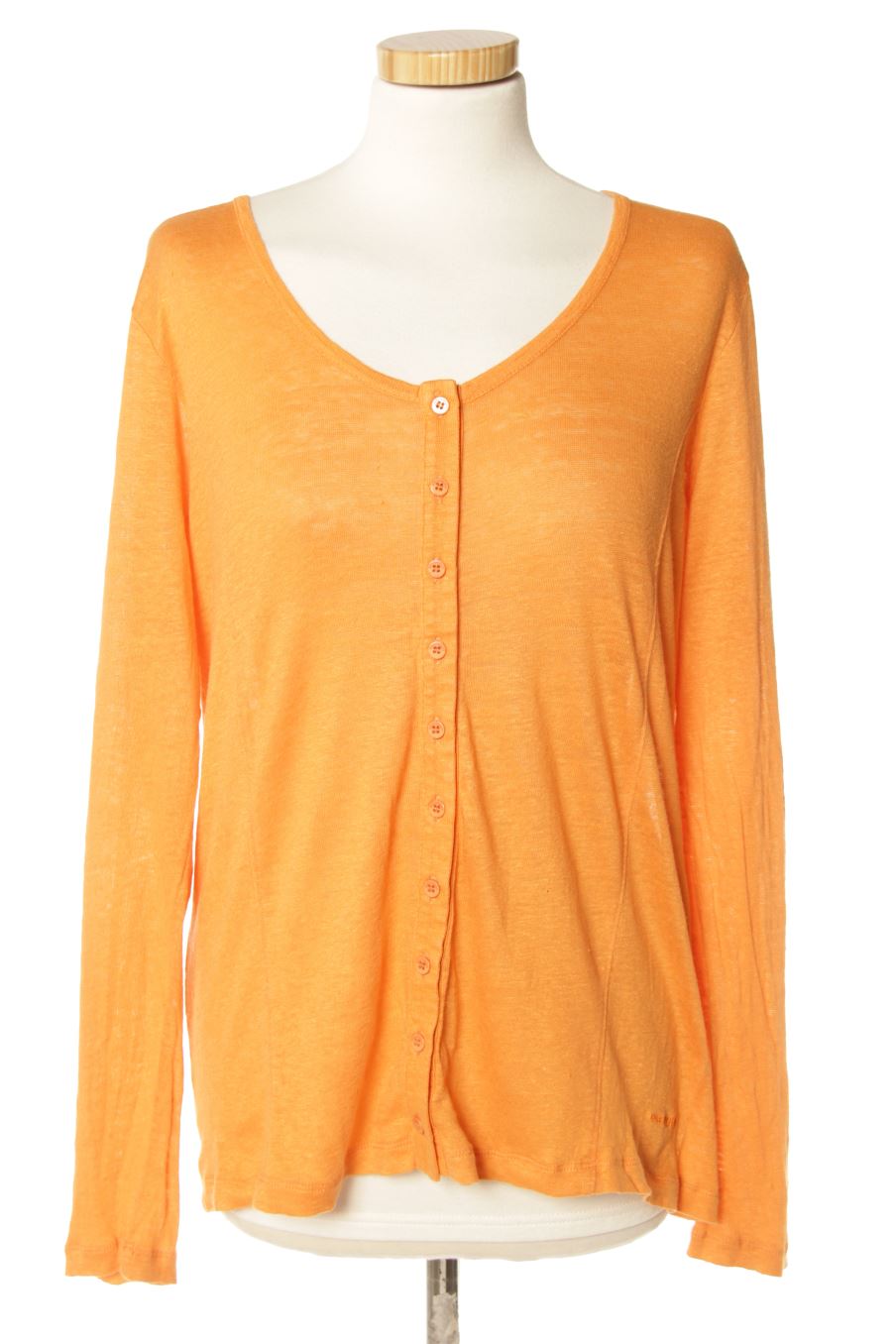 Camiseta de manga larga de ESCORPION de la talla XXL, de color naranja