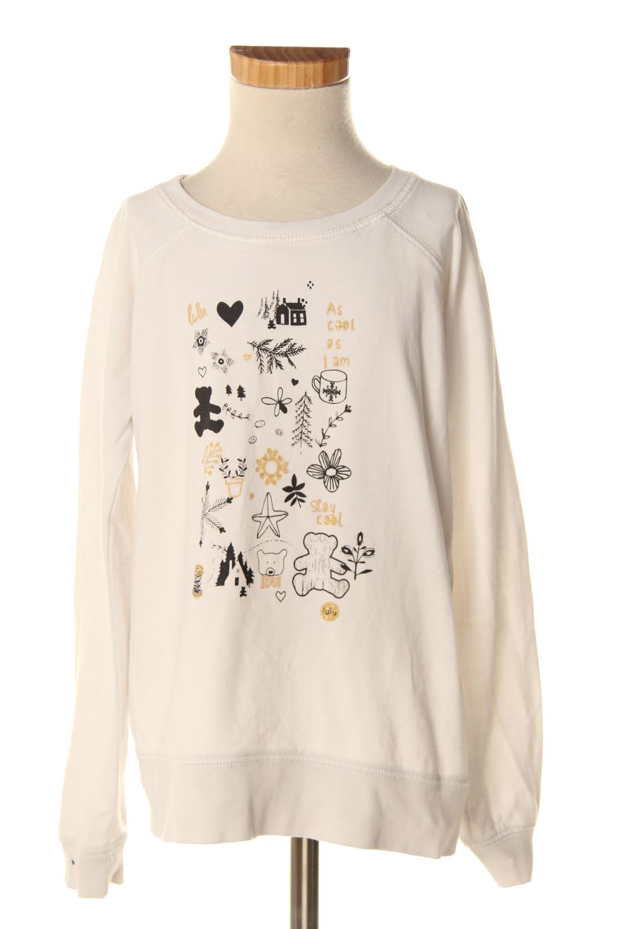 Sweatshirt Lulu Castagnette de la taille 10 ans de seconde main