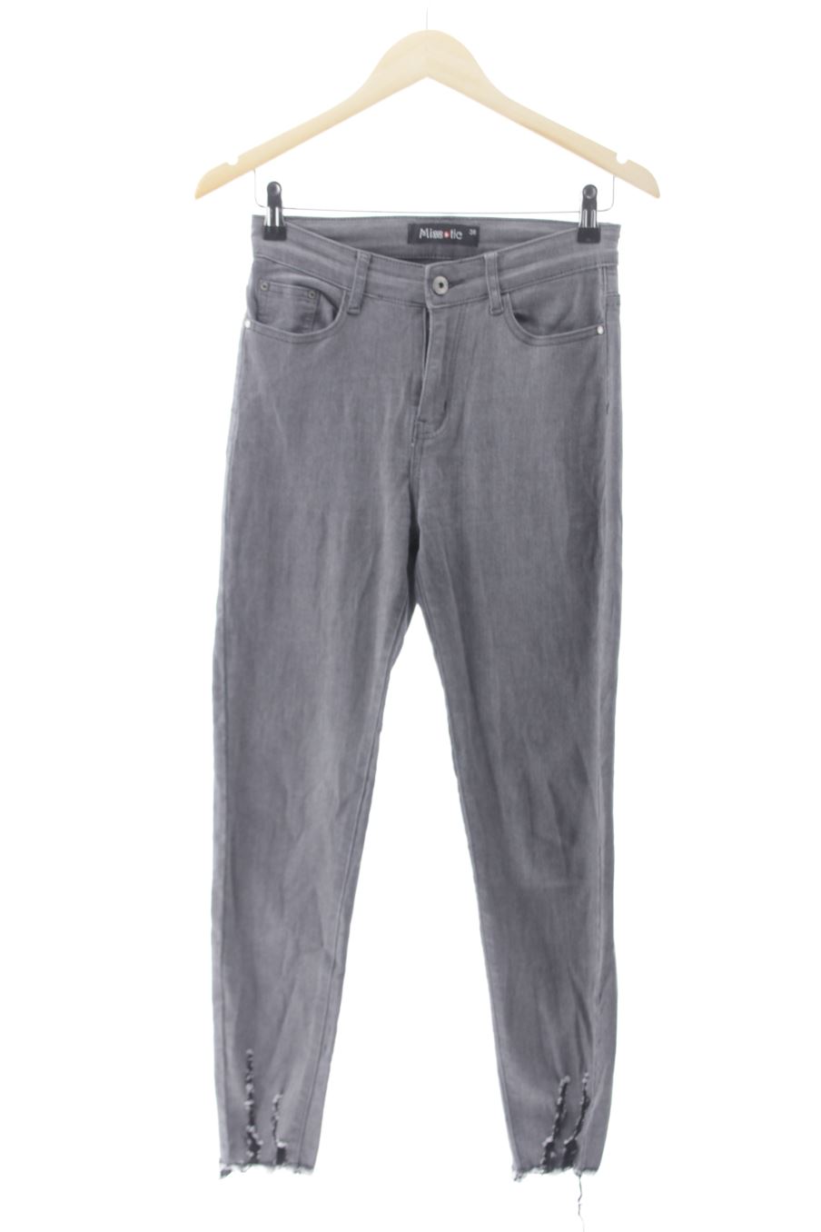 Jeans Misstic de la taille 38, de couleur gris de denim