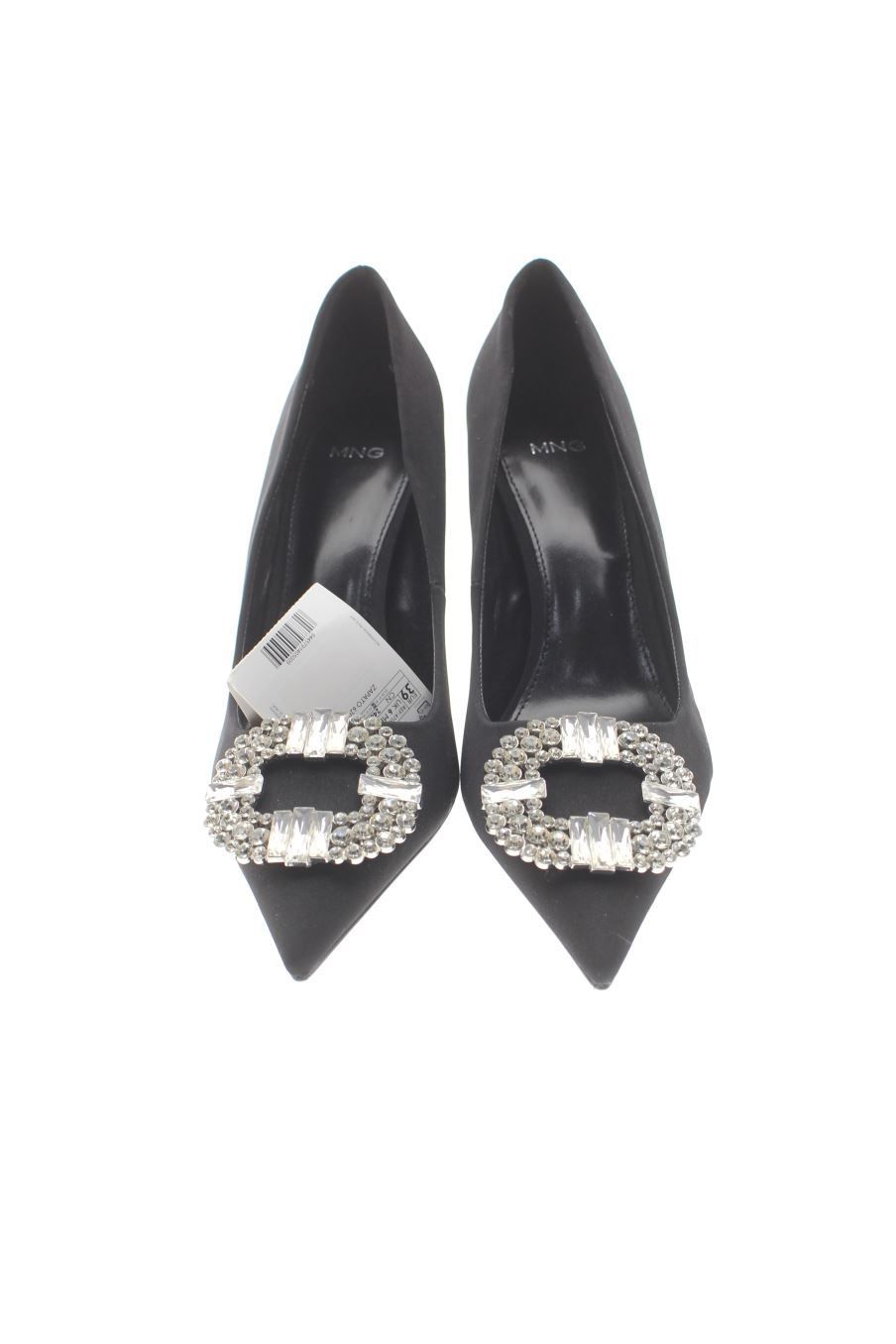 Zapatos de tacon de Mango de la talla 39, de color negro de