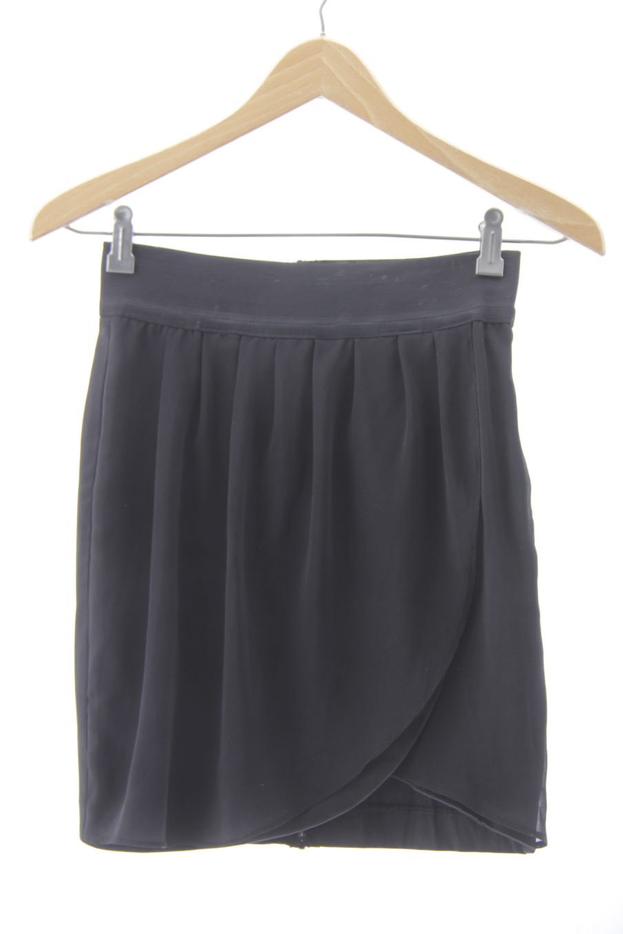 Aufwändiger Rock von Amisu Größe 34, Farbe Schwarz, für