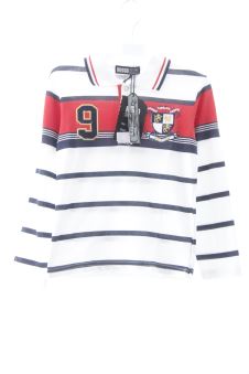 Polo de manga larga 8 años Rosso kids