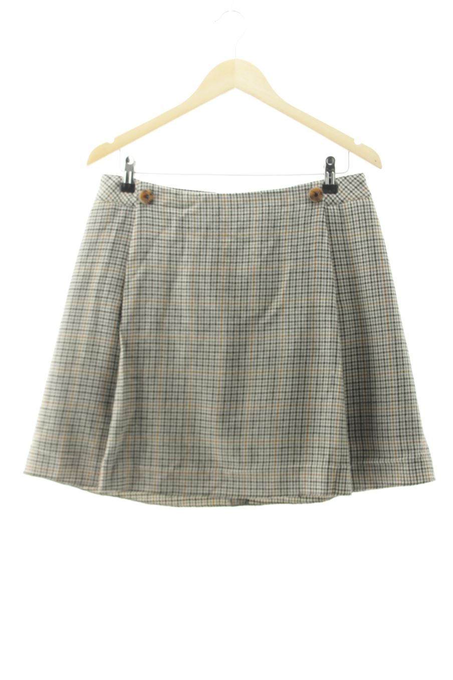 Jupe Purificación García de la taille L, de couleur beige