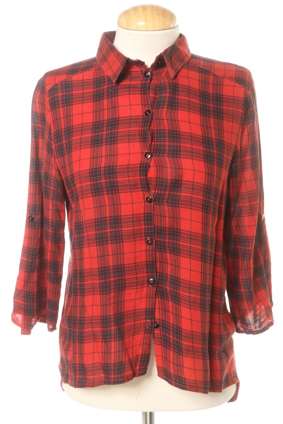 Camicia de Cache cache de la talla S, de color quadri