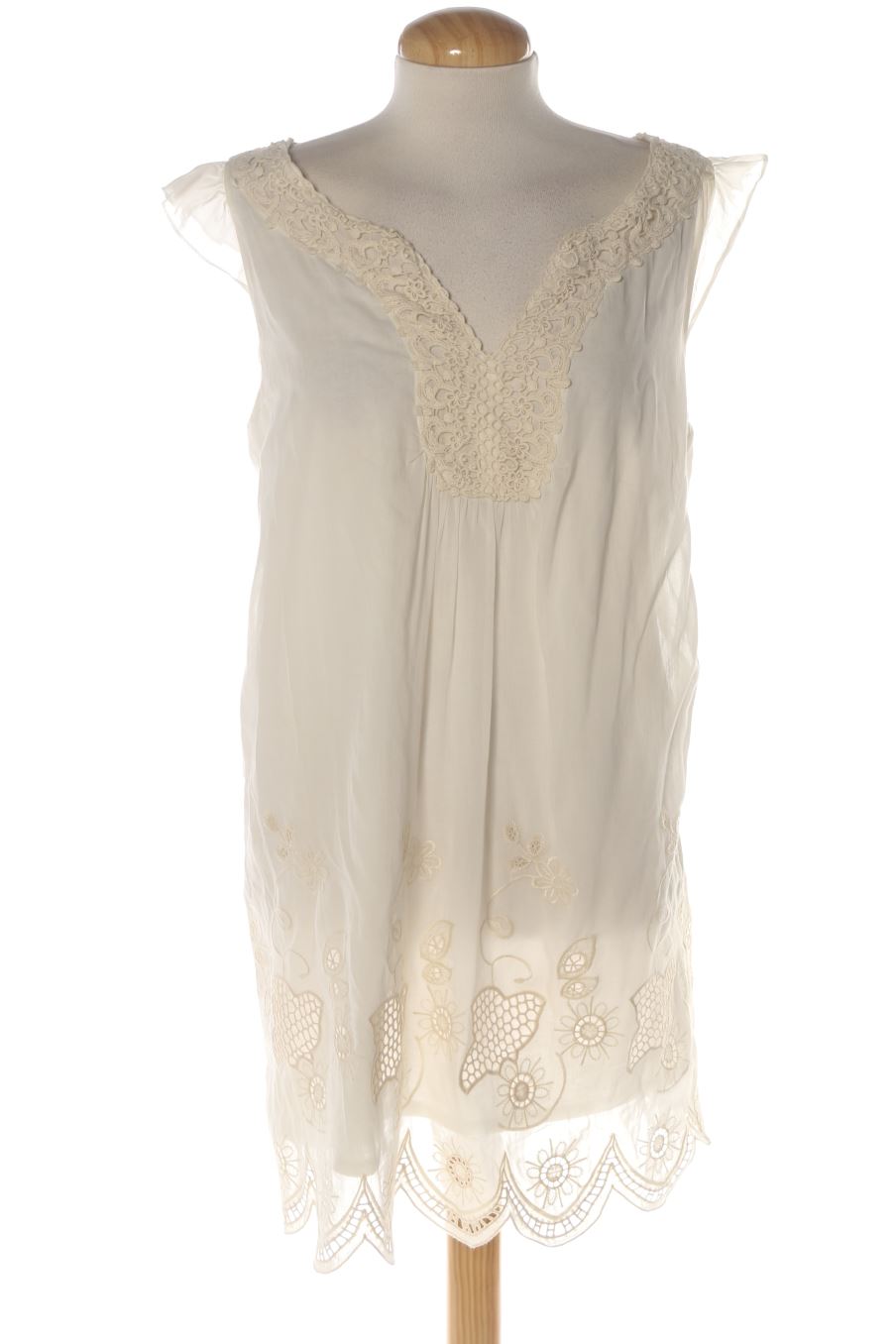 Vestido casual de Rapsodia de la talla S, de color blanco