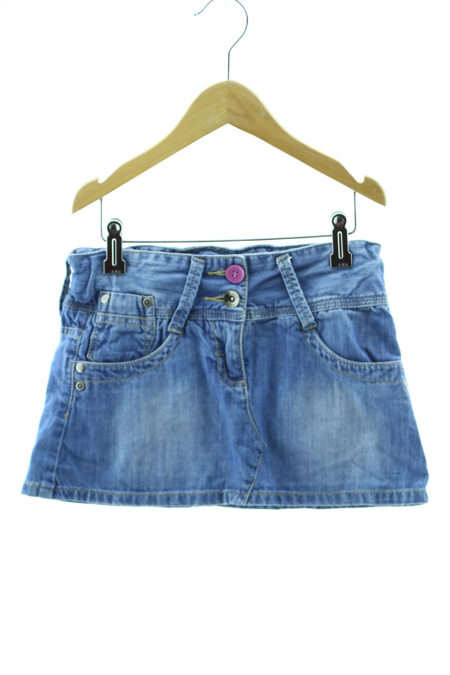Jupe Bilook de la taille 8 ans de denim de seconde main