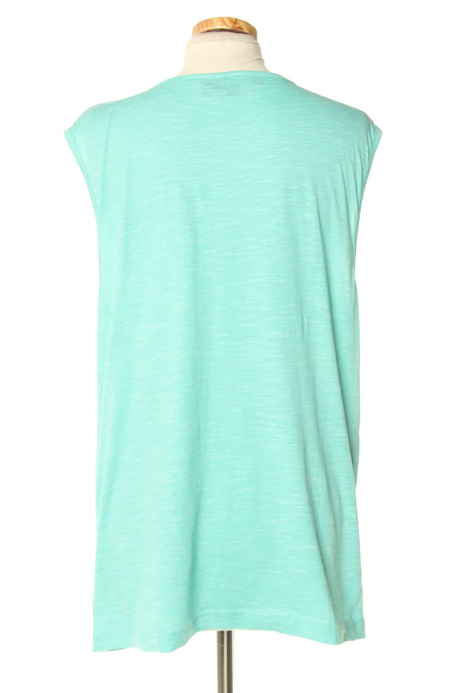 Camiseta sin mangas de Bonprix collection de la talla 48, de color turquesa