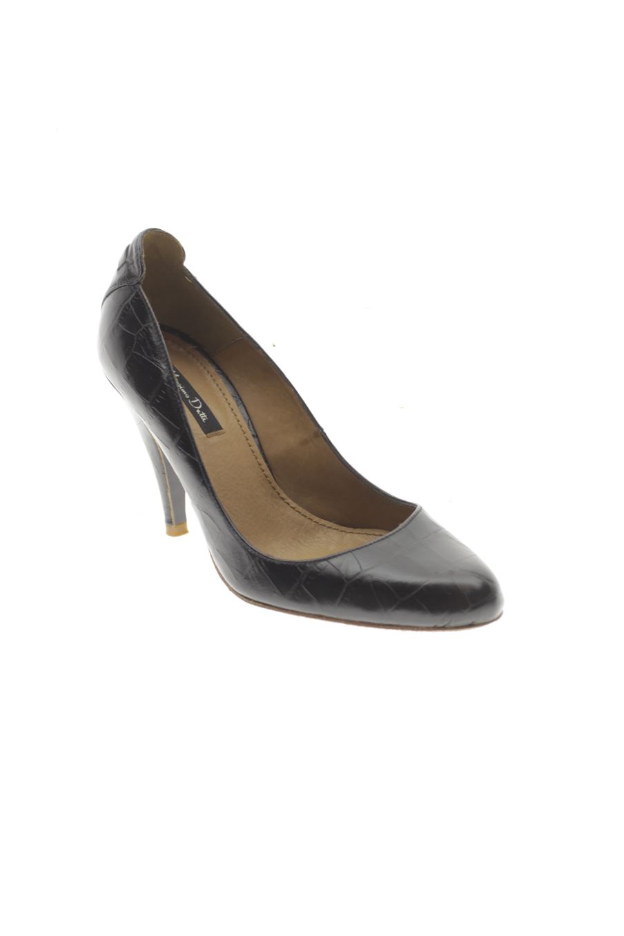 Zapatos de tacon de Massimo Dutti de la talla 36, de color negro de