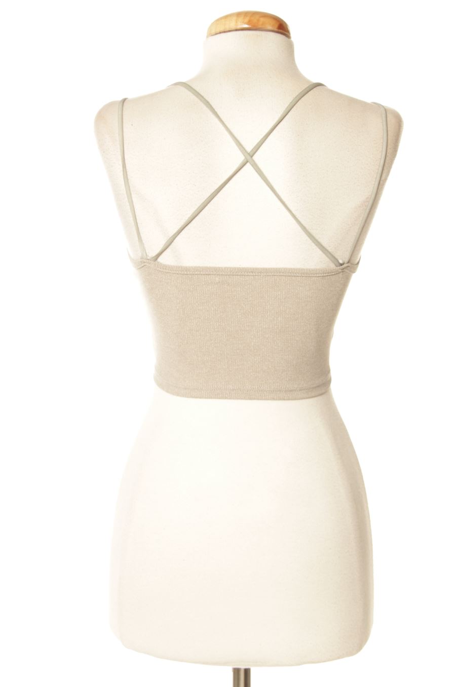 Top de PERCENTIL de la talla S, de color gris