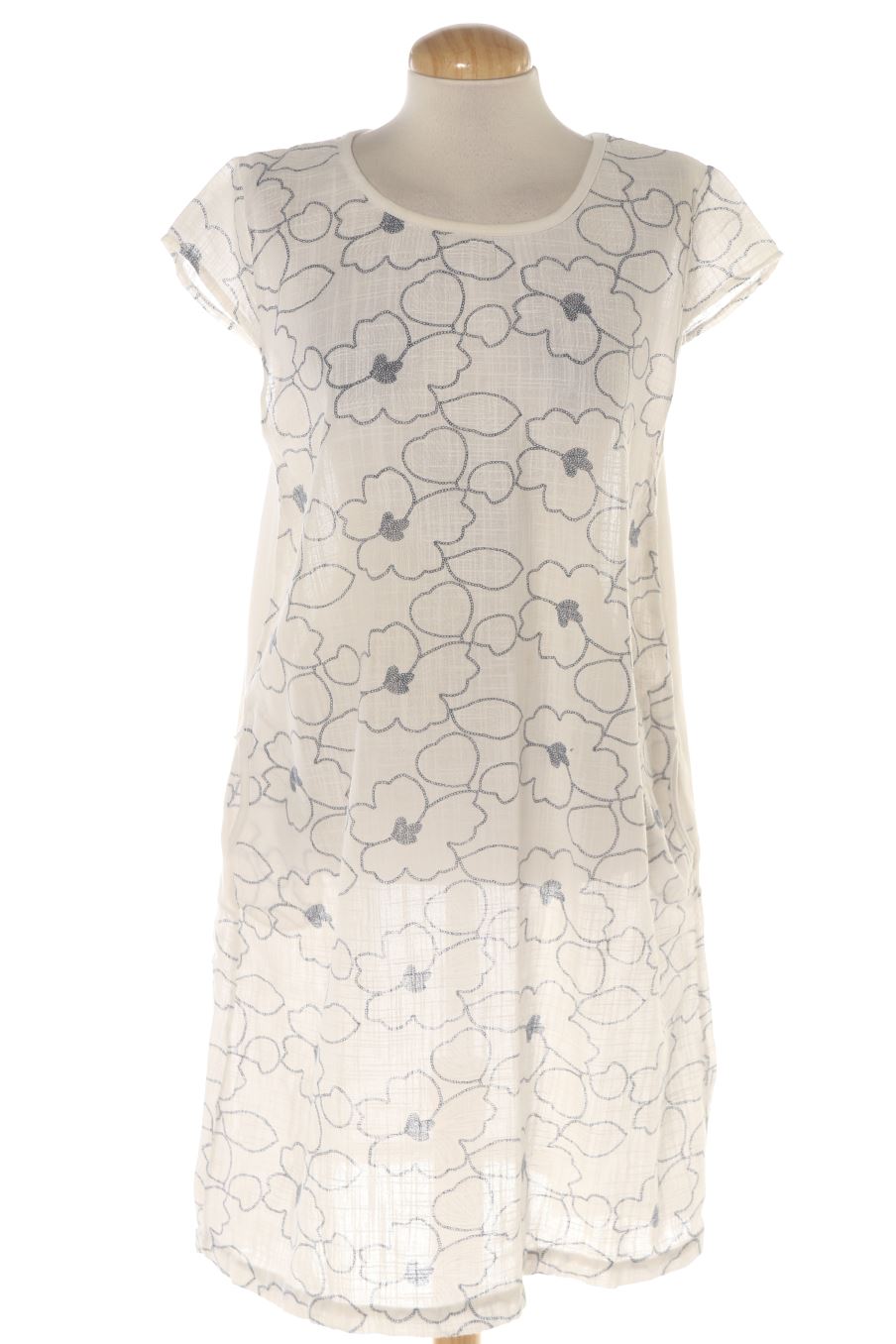 Robe casual New collection de la taille Taille unique, de couleur blanc