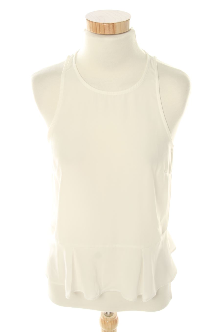 Top de Stradivarius de la talla S, de color blanco