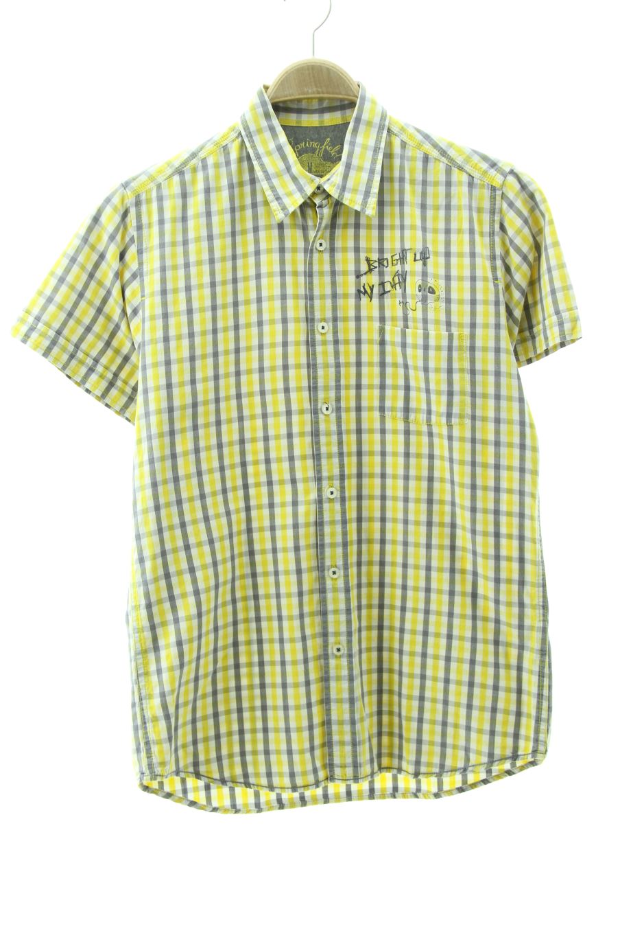 Camisa de manga corta de Springfield de la talla M