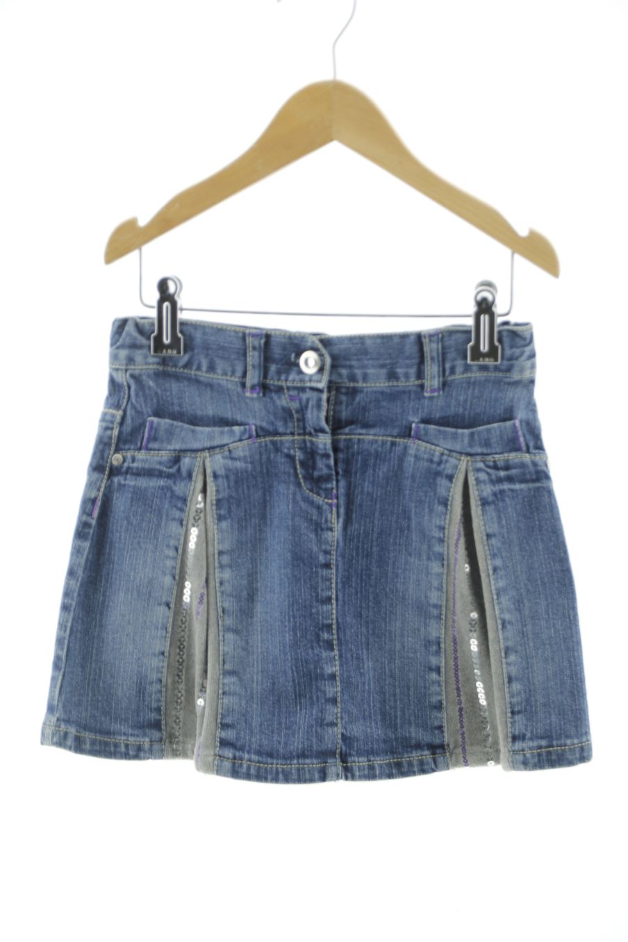 Jupe Chicco de la taille 4 ans de denim de seconde main