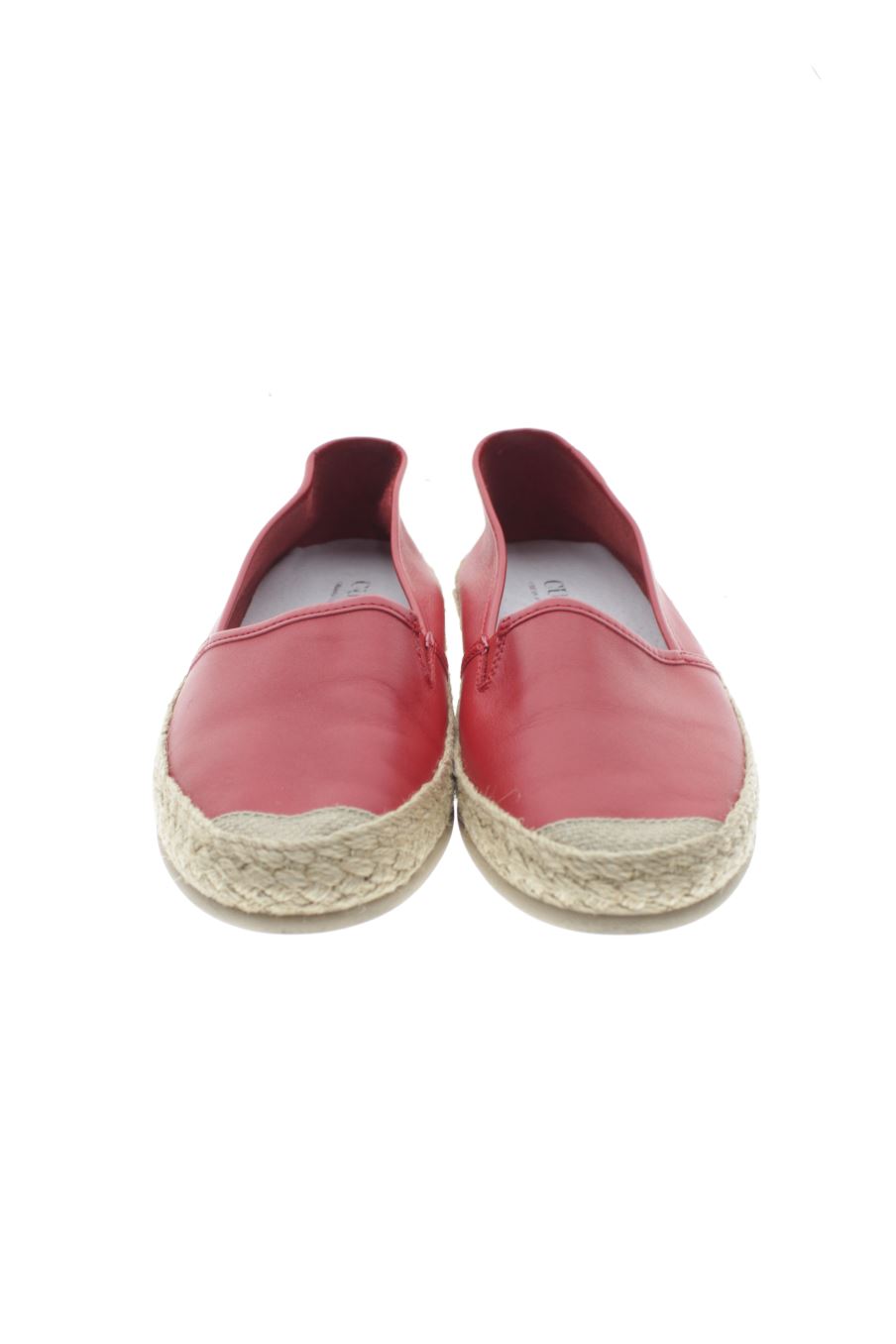 Zapatos planos de CUQUE de la talla 38, de color rojo de