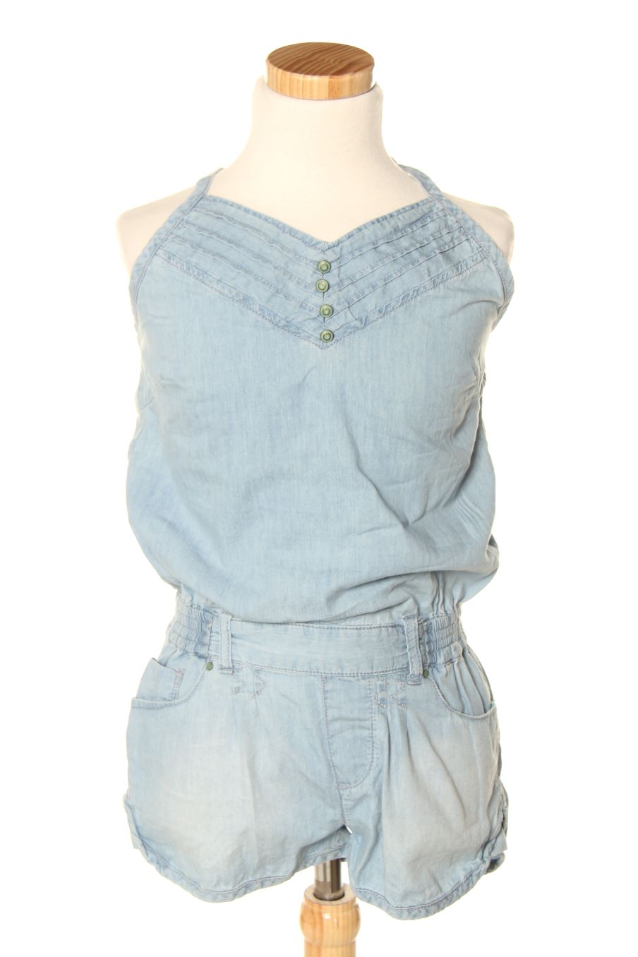 Mono de Springfield de la talla 34, de color azul de ropa vaquera