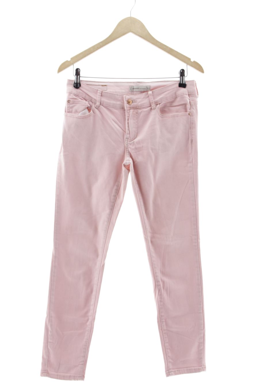 Vaquero de Mango de la talla 36, de color rosa de ropa vaquera