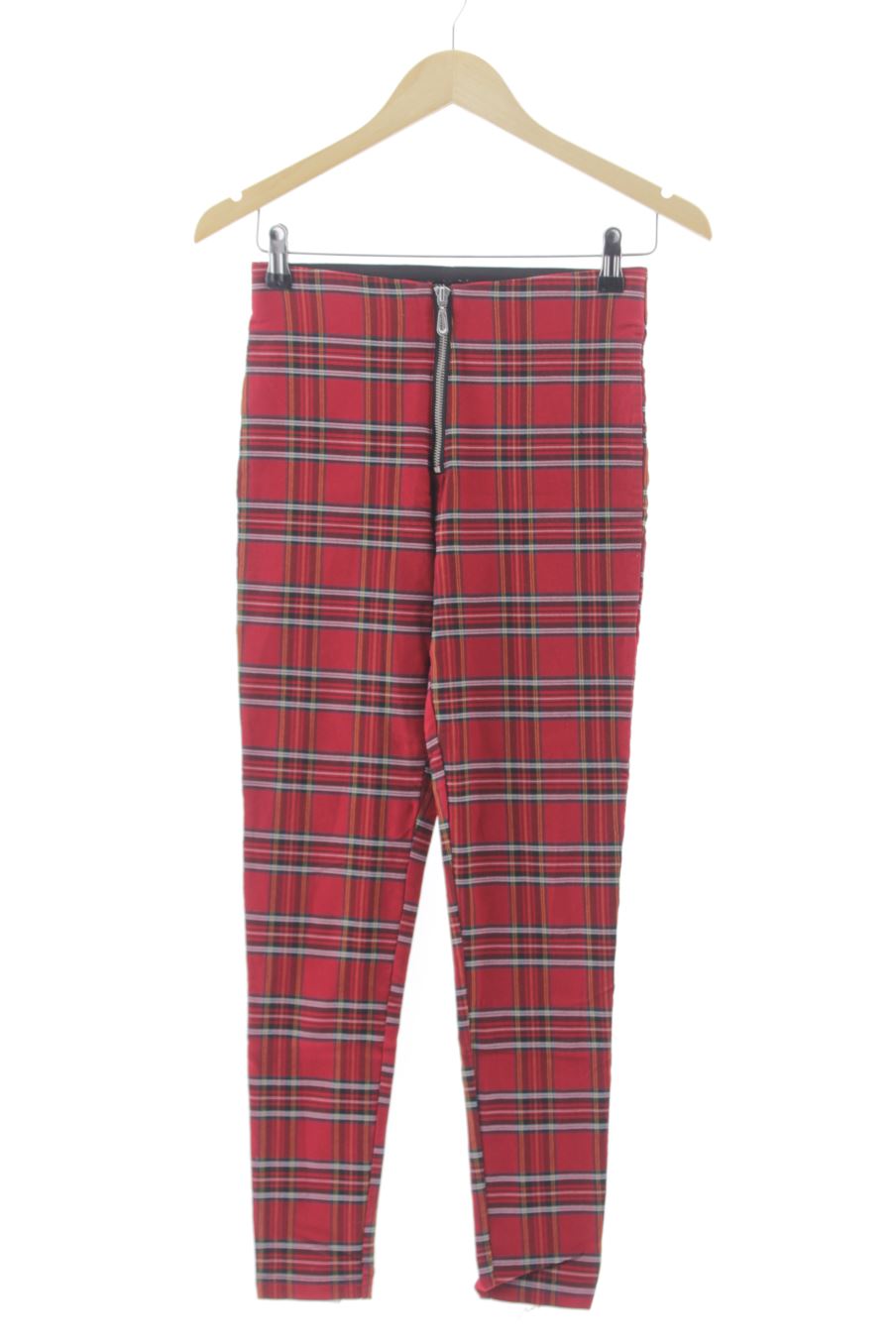 Quần Legging Zara Legging Cuadros Rojos Primavera Leggings Cuadros