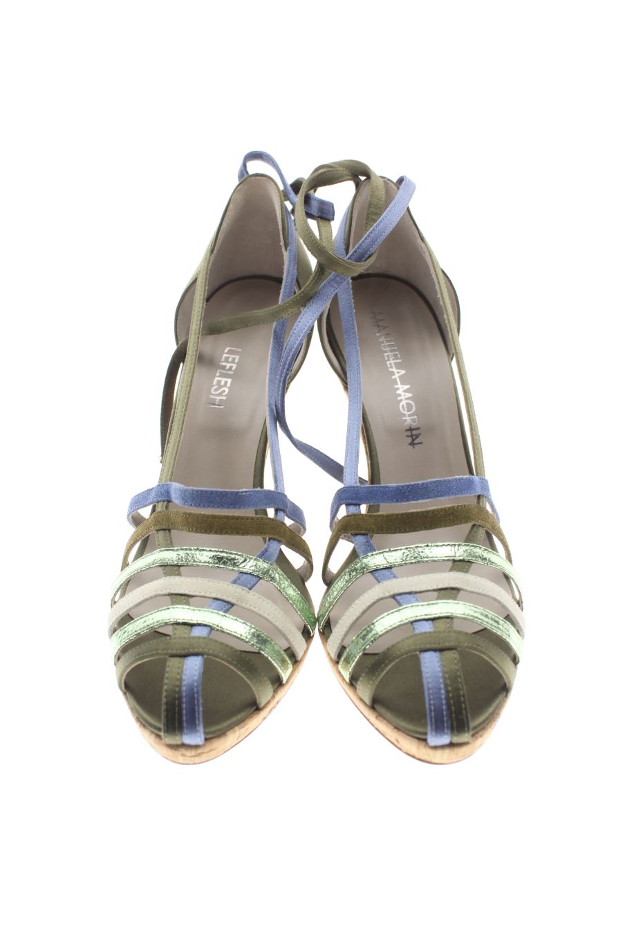 Botas de MANUELA MORIN de la talla 38, de color verde de
