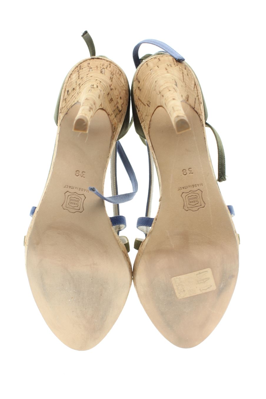 Botas de MANUELA MORIN de la talla 38, de color verde de