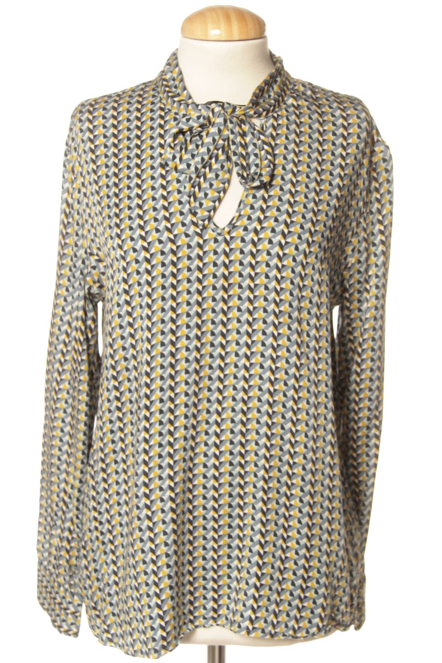 Langärmelige Bluse von Esprit Größe 36, Farbe Blau, für