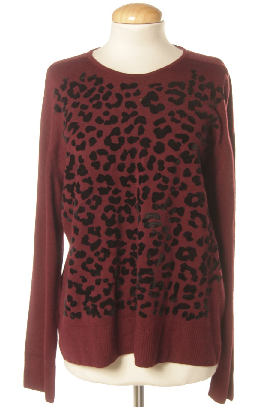 Pull ESCORPION de la taille XL, de couleur bordeaux