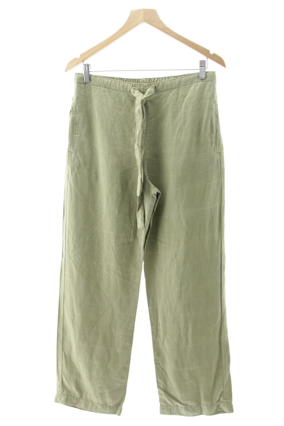 Pantalon Casual Zara de la taille XS, de couleur vert