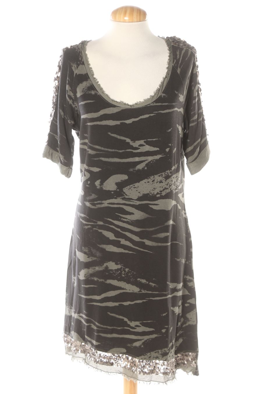 Vestido casual de Made in italy de la talla L, de color estampado