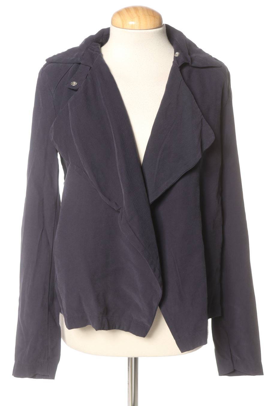 Blouson Zara de la taille XS, de couleur bleu marine