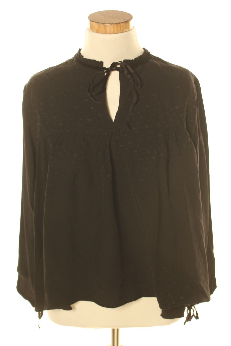 Blouse à manches longues Trafaluc de la taille XS, de couleur noir