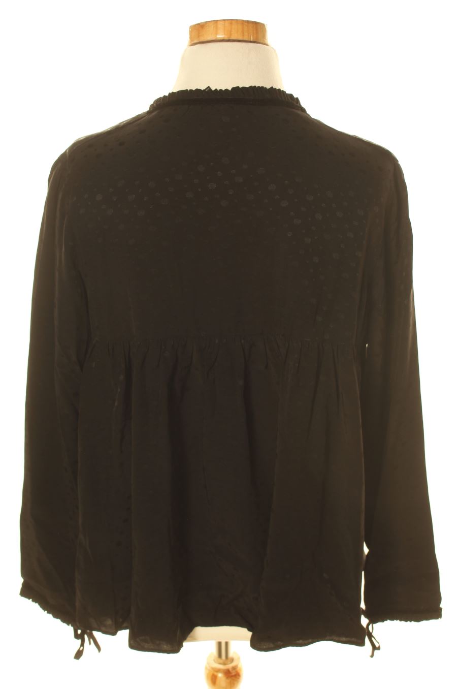 Blouse à manches longues Trafaluc de la taille XS, de couleur noir