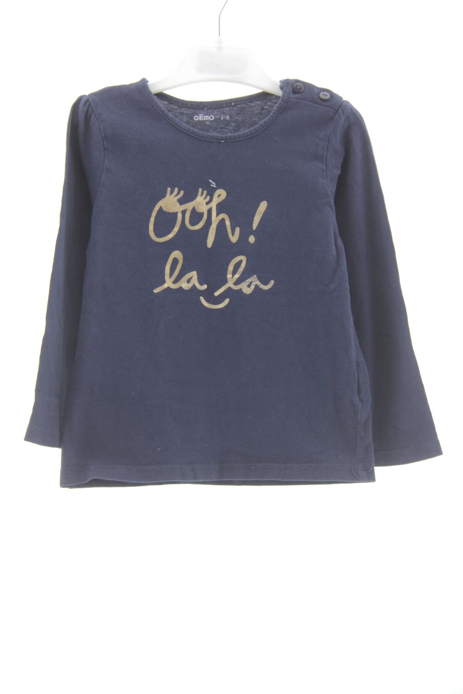 T-shirt manches longues Gémo de la taille 3 ans de seconde main