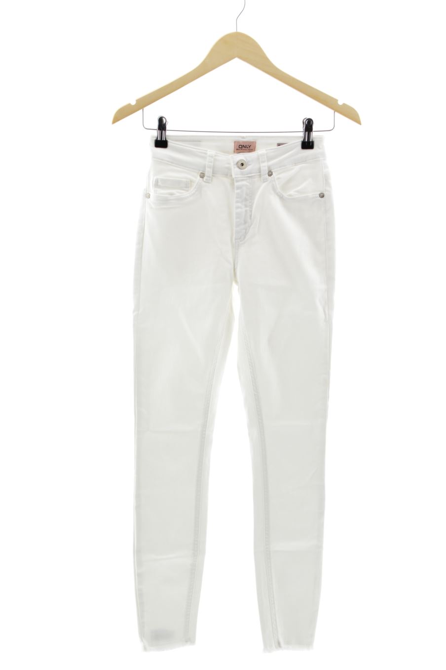 Jeans Only de la taille S, de couleur blanc de denim
