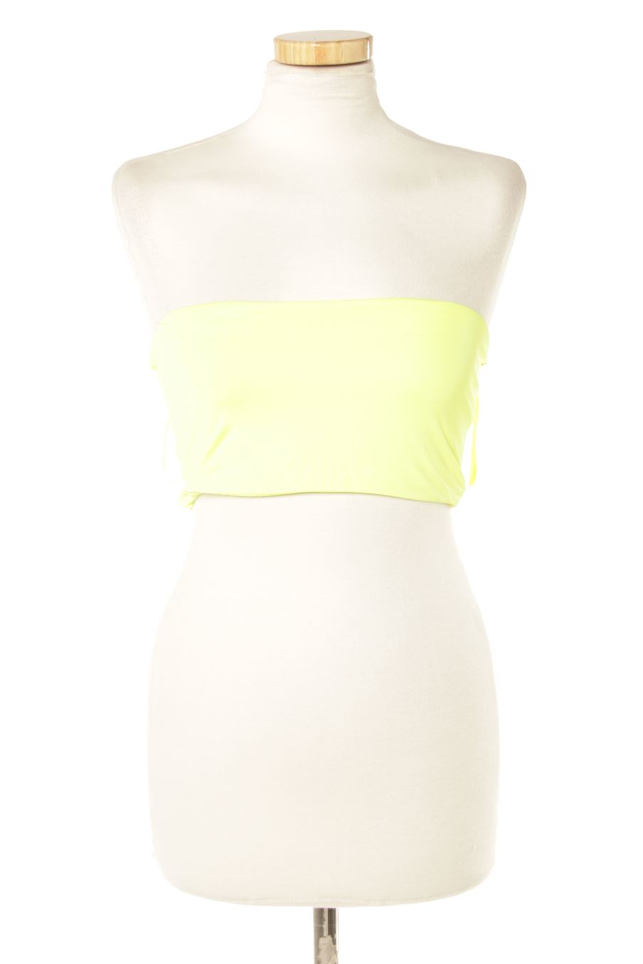 Top Stradivarius de la taille S, de couleur jaune