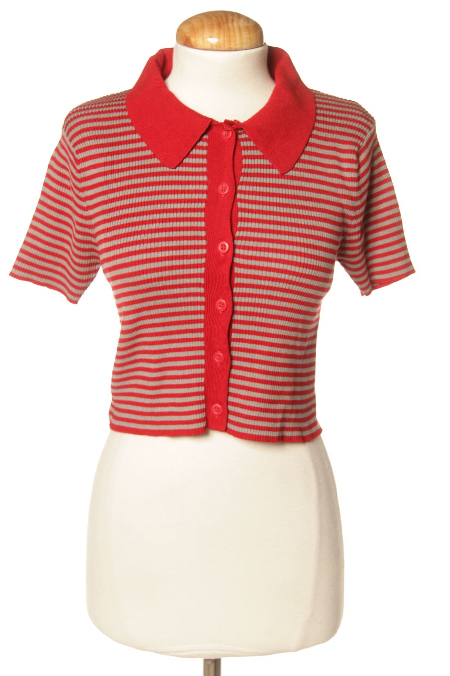 Gilet Pull & Bear de la taille M, de couleur rayures