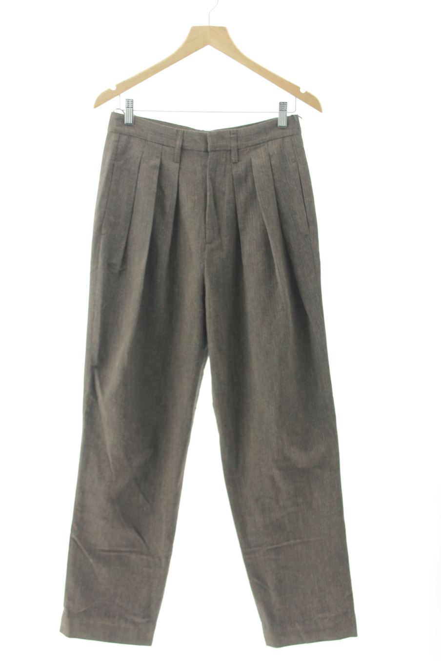 Pantalon Zara de la taille S, de couleur marron