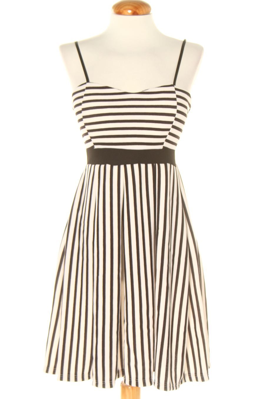 Robe casual Avenue de Paris de la taille S, de couleur rayures