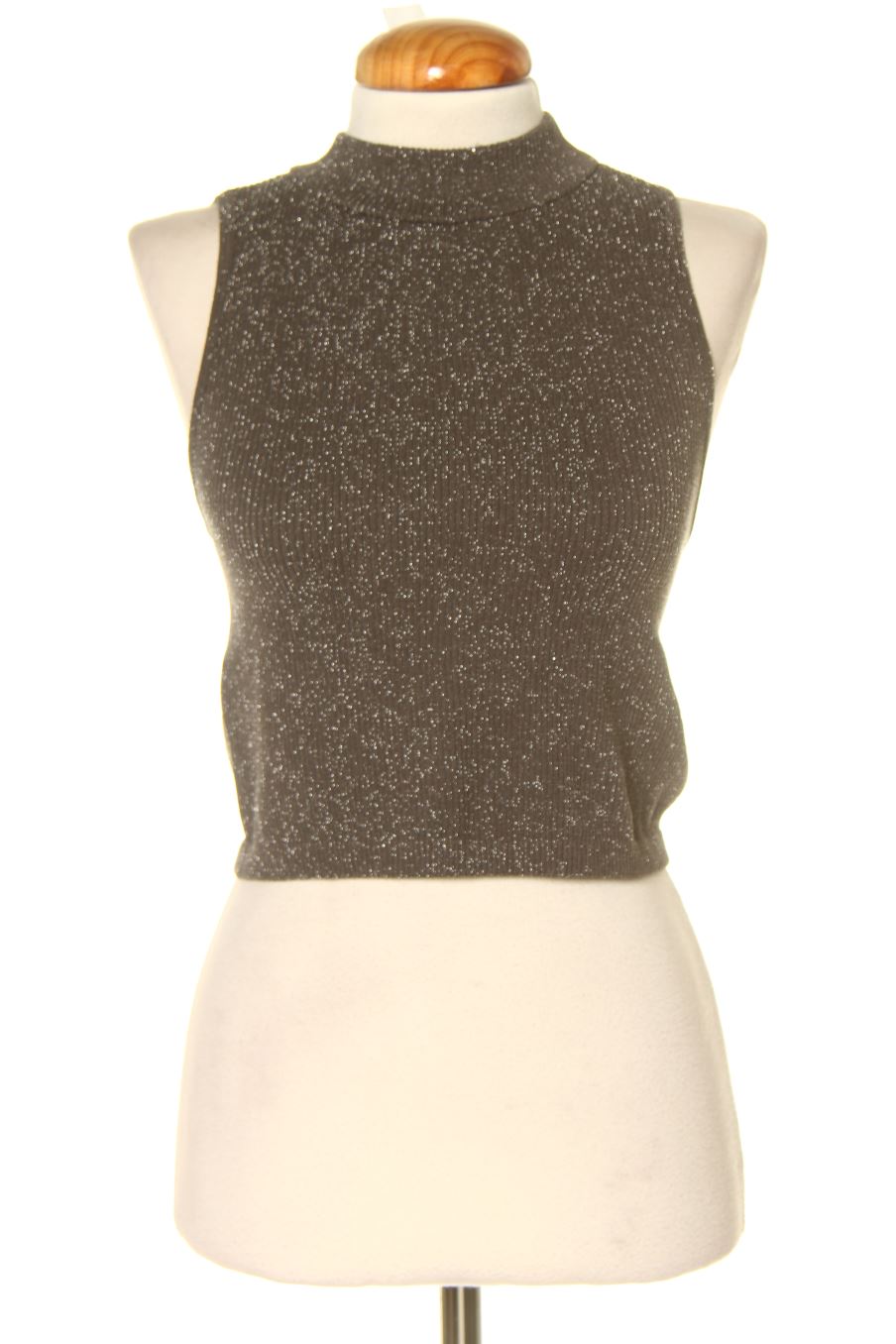 Top de Pull & Bear de la talla L, de color grigio