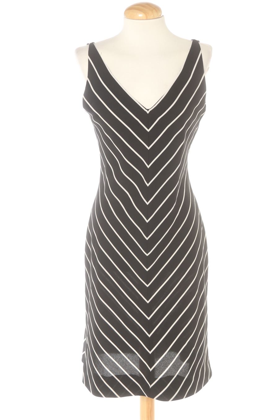 Robe casual Zara de la taille 38, de couleur rayures