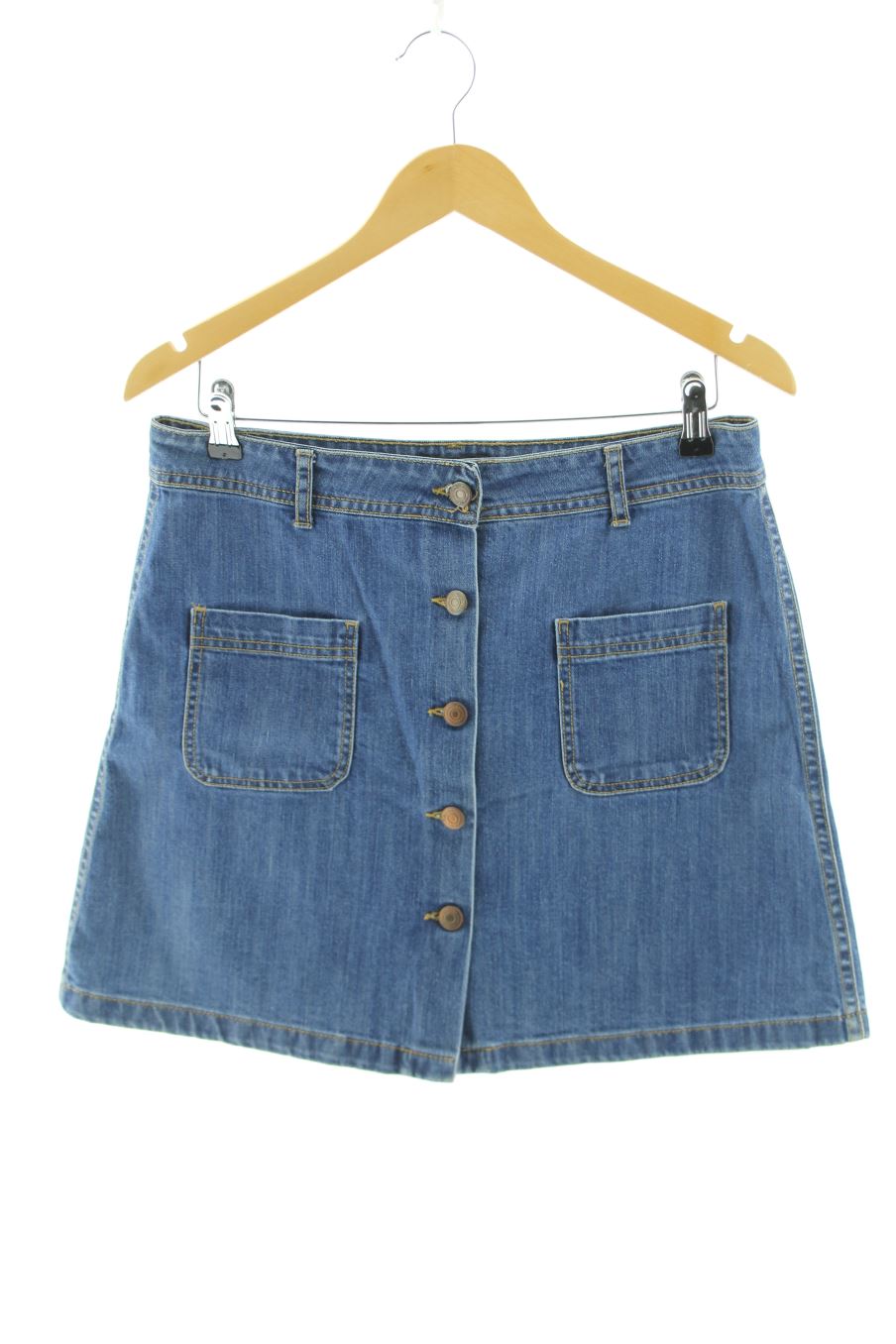 Jupe Fórmula Joven de la taille 42, de couleur bleu de denim
