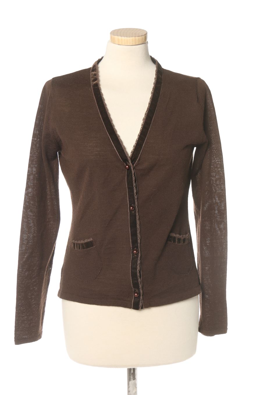 Gilet BIMBA Y LOLA de la taille M, de couleur marron