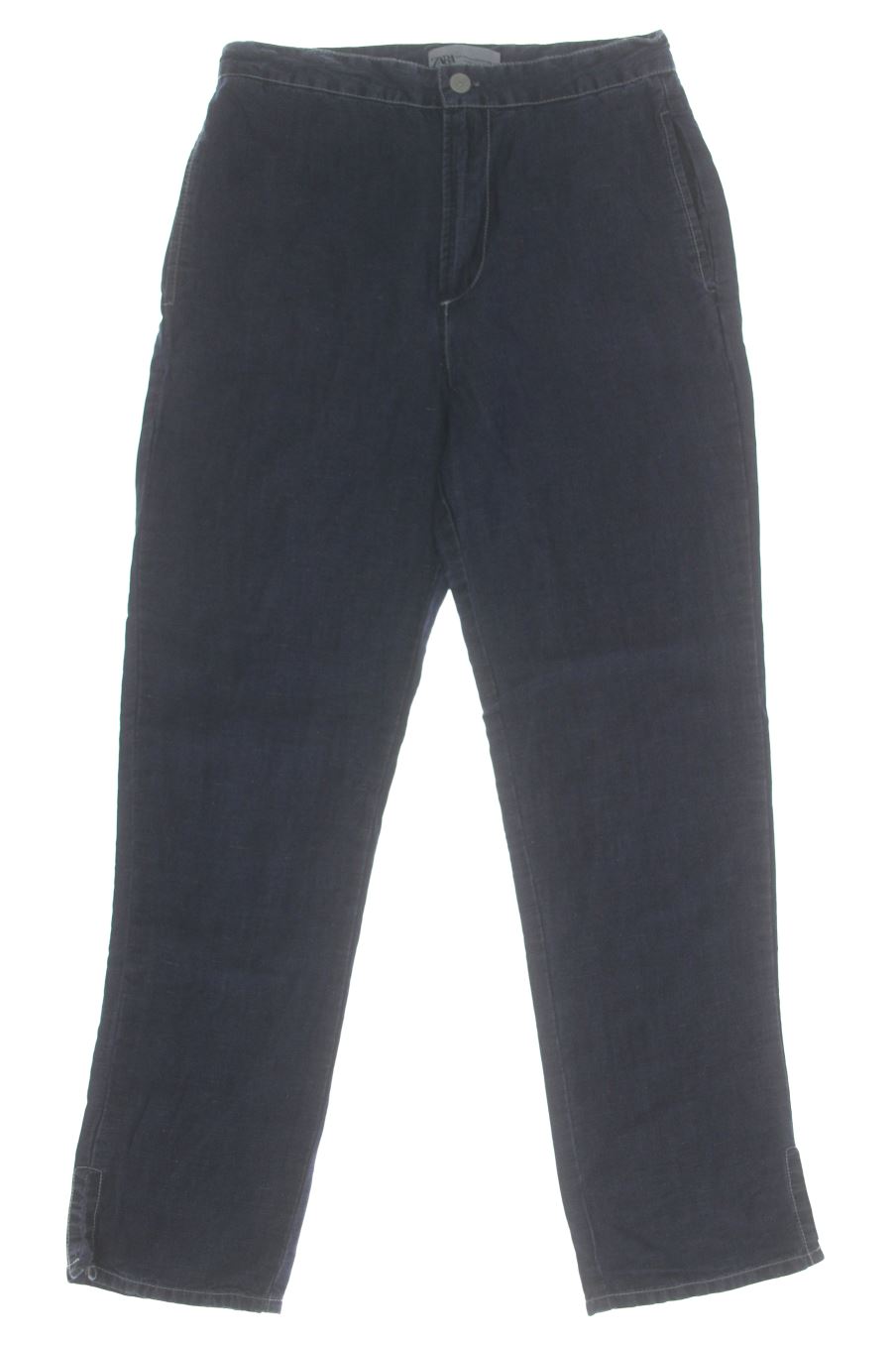 Pantalon Zara de la taille XS, de couleur bleu