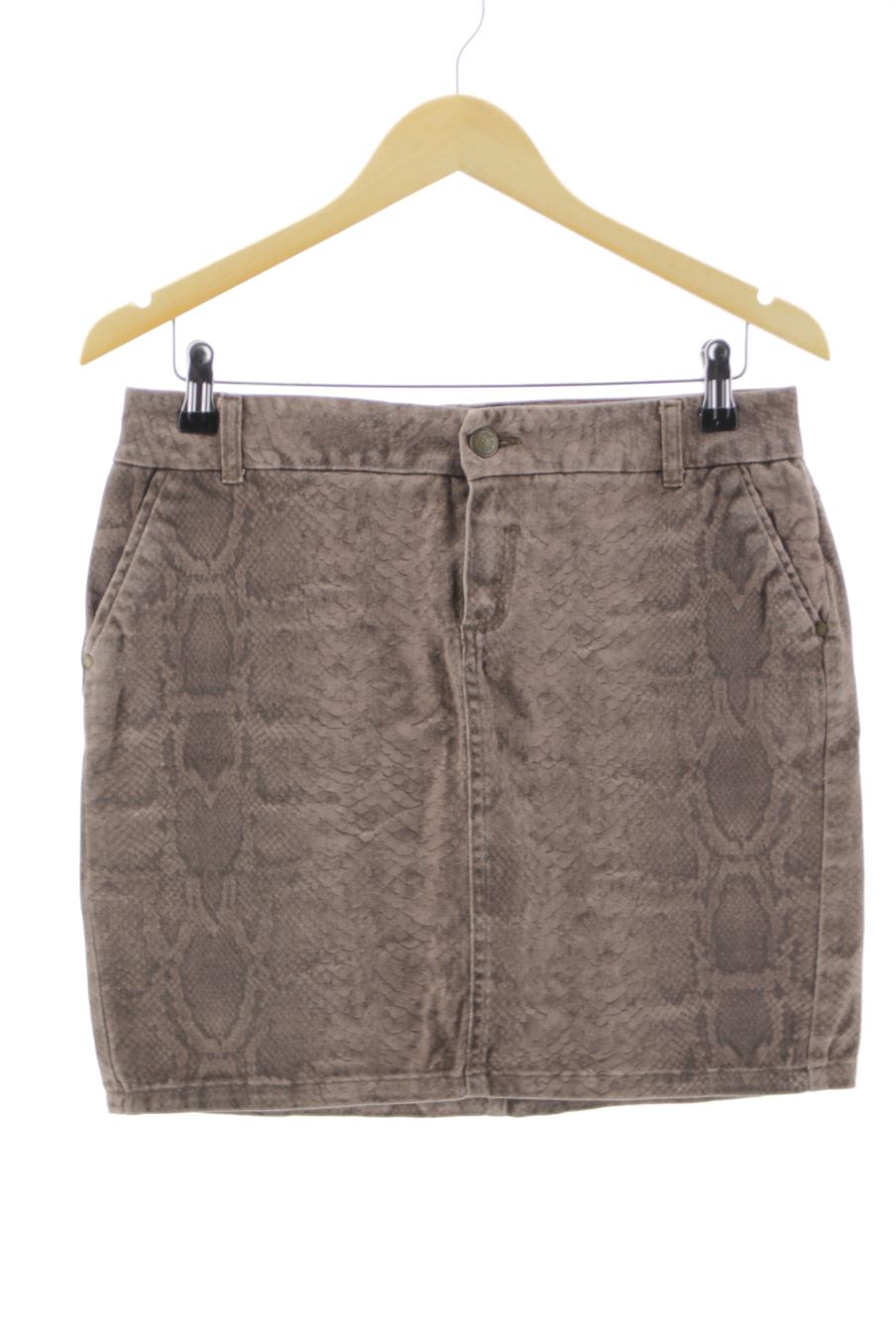 Jupe Camaieu de la taille 40, de couleur marron
