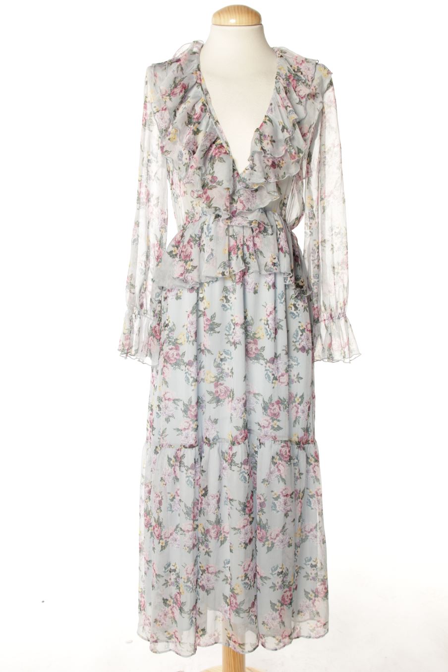 Vestido casual de Zara de la talla S, de color flores