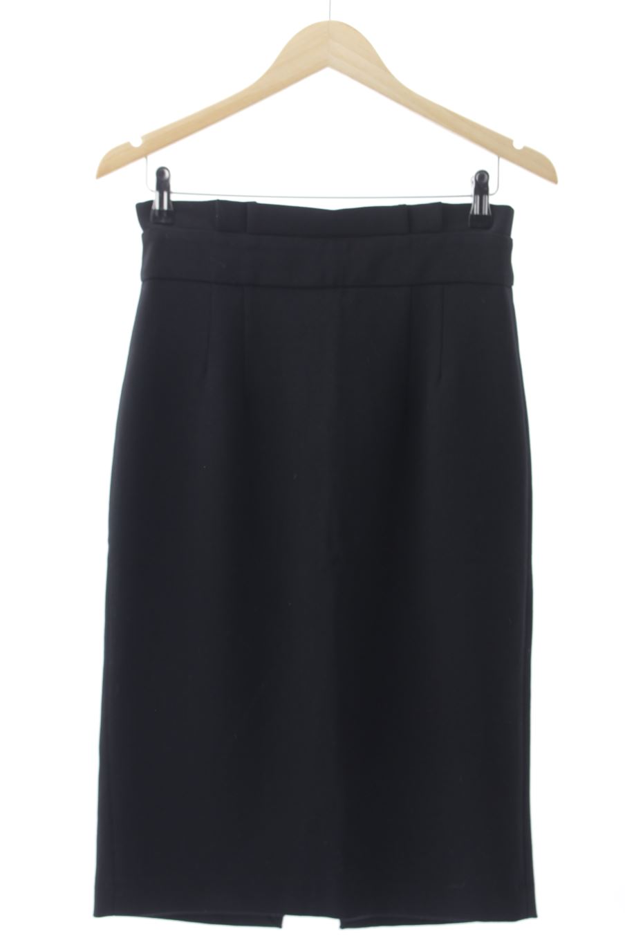 Falda de Zara de la talla M, de color negro