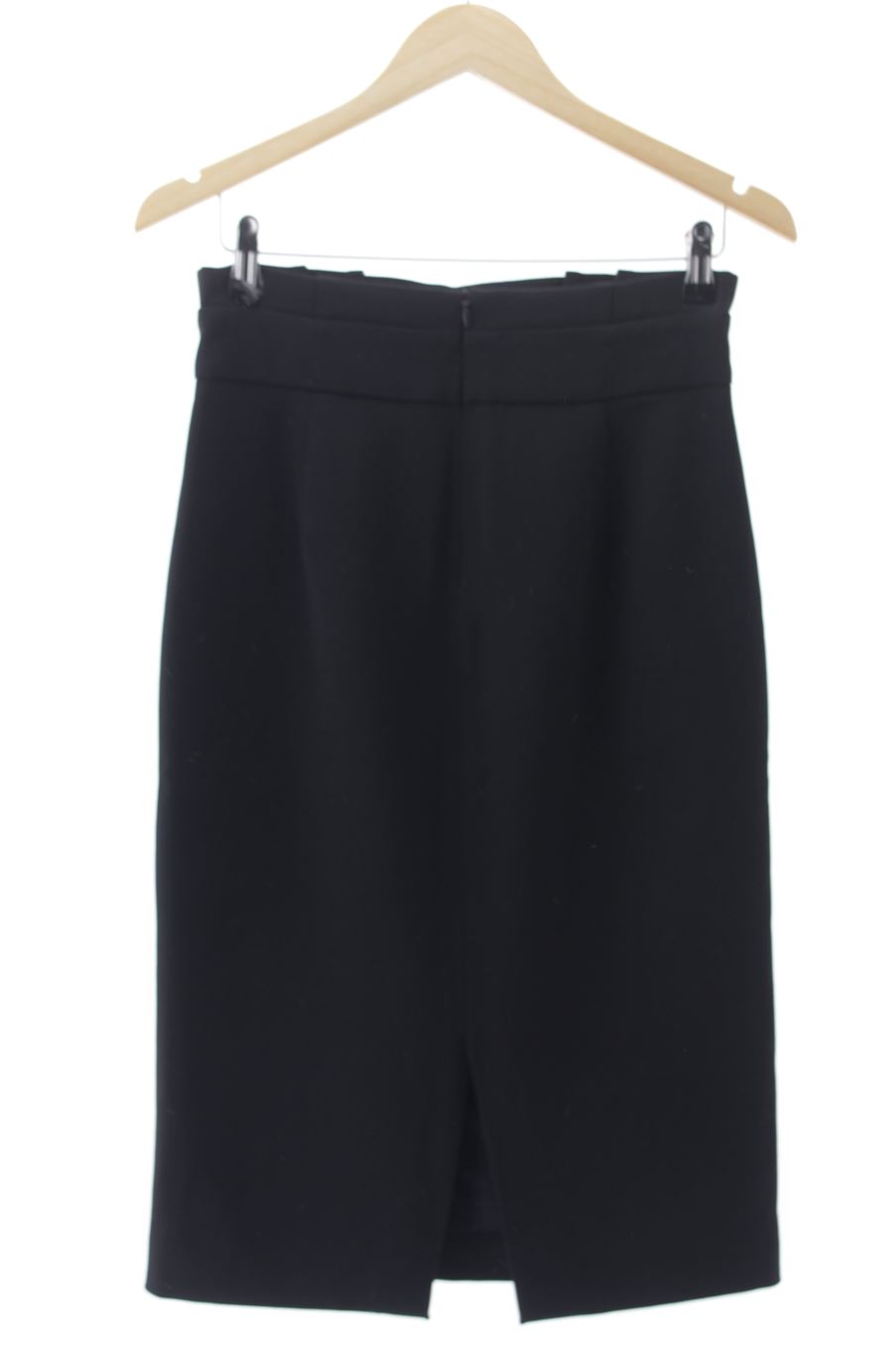 Falda de Zara de la talla M, de color negro